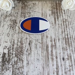 Brand new Champion sticker